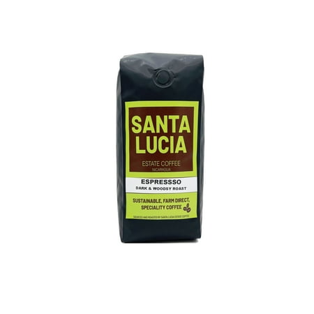 Santa Lucia Coffee Espresso Roast 16oz Whole Bean