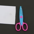 thumbnail image 3 of Coofit 2 Pairs Paper Edge Scissors DIY Scrapbooking Scissors Craft Scissors for Kids, 3 of 8