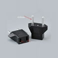 thumbnail image 2 of Travel Electric Adapter Us / Eu / Uk / Au Plug Black Power Cord Charger Sockets Outlet, 2 of 8