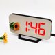 thumbnail image 5 of Espejos para Pared Creativo Recién Nacido Led Reloj Electrónico Digital Espejo Reloj de Pared Usb Teléfono Móvil Calendario de Carga Reloj Despertador Usb a Usb C, 5 of 8
