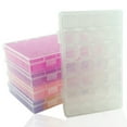 thumbnail image 5 of UDIYO Transparent 28 Compartment Nail Art Rhinestone Jewelry Decorations Storage Box, 5 of 5
