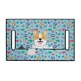 thumbnail image 2 of Whosucclay Heart-Shaped Corgi Pattern Washable Golf Cart Seat Cover, Anti‑Scratch One-Step Mount Golf Cart Seat Protector for Club Car EZGO Yamaha, 52.36" x 32.28", 2 of 7
