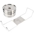 thumbnail image 1 of Steamer Basket, Stackable  Stainless-Steel Pressure Cooker Accessories, Steamer Pot, Sturdy for Vegetables Rice, 1 of 7