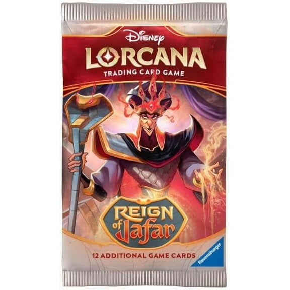 Ravensburger Disney Lorcana: Reign of Jafar - Booster Pack (12 Cards)