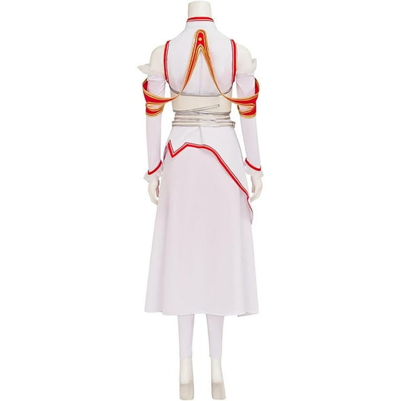 Women’s Yuuki Asuna Inspired Battle Suit Dress Stylish Character Outfit