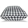 thumbnail image 4 of GZHJMY Houndstooth Black White Throw Pillow Covers Pillowcase Sofa Decor Back Cushion Case 2 Pack Office Car Holiday Birthday Housewarming Gift Spring Summer Party Favors 16" × 16", 4 of 5