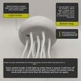 thumbnail image 5 of D.FAMILY Levitating Jellyfish Lamp, USB Color Changing Mood Light with 16 Colors for Home Decor, 5 of 10