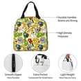 thumbnail image 3 of Yiaed Animals Print Insulated Lunch Bag Reusable Cute Tote Lunch Box, Leakproof Cooler Lunch Bags for Work Office Travel School Picnic, 3 of 5