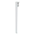 thumbnail image 4 of 4pcs Iron Adjustable Table Legs, Table Clamp Legs, F-shaped Table Legs with 110.23 lbs  Load Bearing Capacity(White), 4 of 12