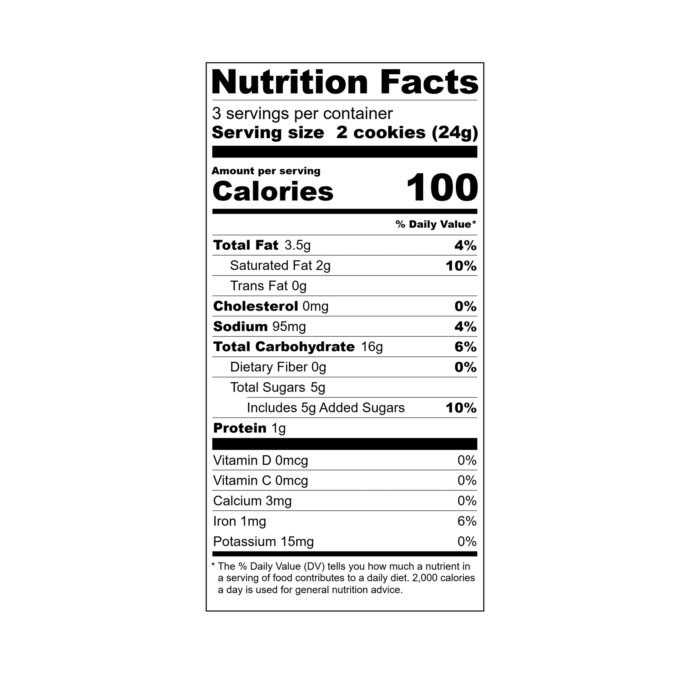 Holsum Baked Coconut Flavor Crunchy Cookie, 2.4 oz, 6 Count, Single Snack