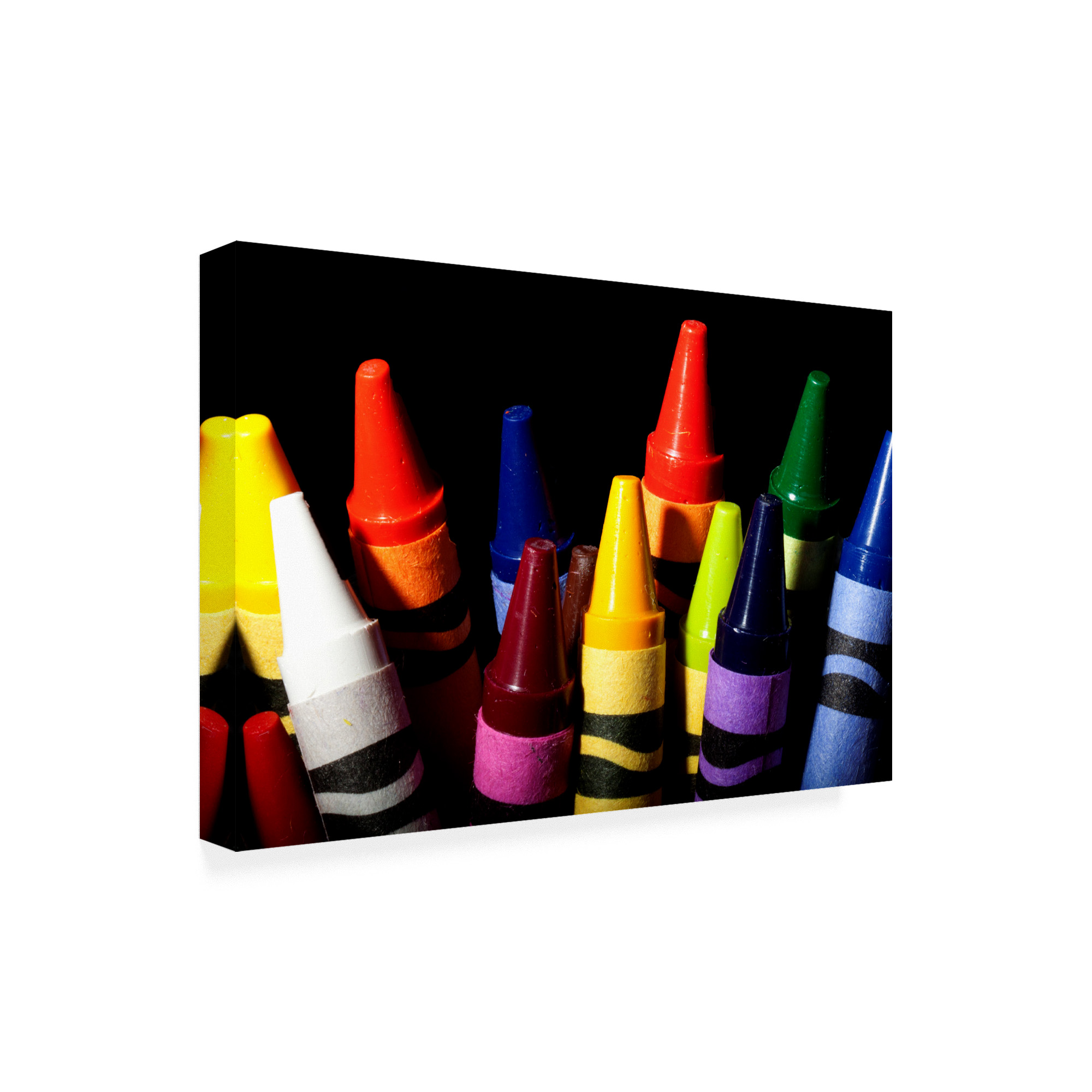 Trademark Fine Art 'Crayons' Canvas Art by Dana Brett Munich