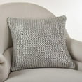 thumbnail image 1 of Fennco Styles Cassandra Collection Knitted Design Pillow - 3 Colors - 2 Sizes, 1 of 5
