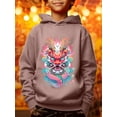 thumbnail image 3 of Kid Boys Tops Year Of The Dragon Print Hoodies Pullover Long Sleeve Casual Graphics Design Spring Fall Sweatshirt, 3 of 8