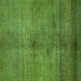 thumbnail image 1 of Ahgly Company Indoor Square Abstract Green Modern Area Rugs, 6' Square, 1 of 4