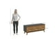 thumbnail image 4 of Mueble TV 55" Kappesberg 136cm con 3 Puertas Negro/Canela, 4 of 9
