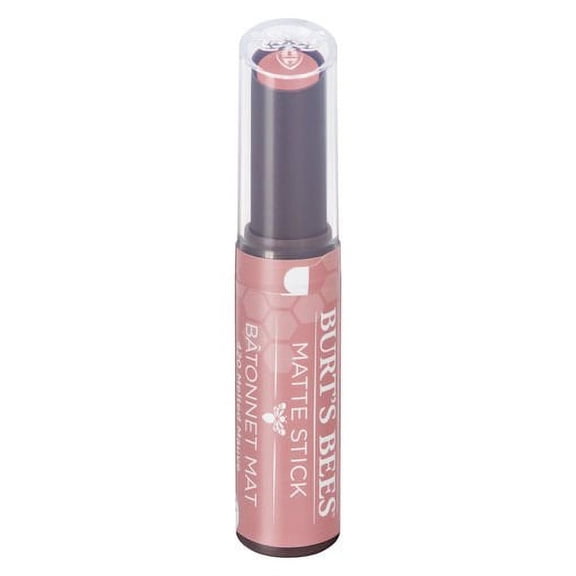 Burt's Bees Matte Stick Lipstick, 420 Melted Mauve