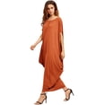 thumbnail image 5 of Robe Maxi Harem à Manches Courtes pour Femmes, 5 of 5