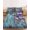 Purple, variant on Twin XL Size Fitted Sheet Set - Purple Floral 2 Piece Bedding Sets 16" Deep Pocket Fitted Sheet with 1 Pillowcases, Vintage Cracked Wall Country Rustic Brushed Microfiber Hotel Luxury Bed Sheets