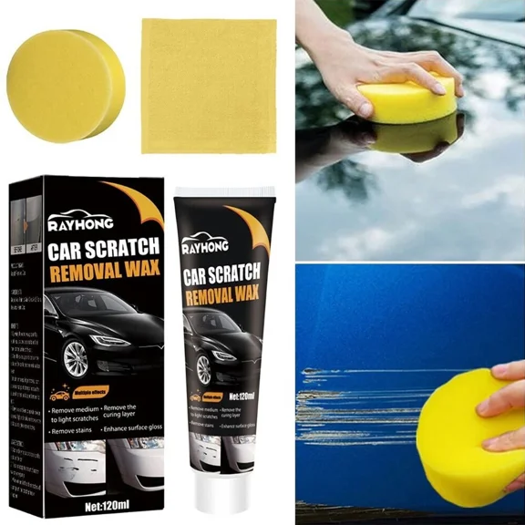 Magic Car Scratch Repair Kit Polishing Wax Body Compound Remover 120Ml