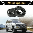 thumbnail image 2 of 2Pcs 6x139.7mm Wheel Spacers 106.1mm M12x1.5 Hubcentric Wheel Spacer Forged Wheel SpacerS for Toyota 4Runner 89-23 Aluminum Alloy 6061-T6, 2 of 6