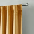 thumbnail image 5 of Better Homes & Gardens Dutch Velvet Gold Solid Rod Pocket 100% Blackout Curtain, 52" x 84", 5 of 5