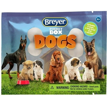 Breyer Pocket Box Dogs, One Random Blind Bag