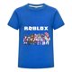 thumbnail image 1 of Camiseta de Roblox para Niños Ninas de 4 a 12 Años, Playera Infantil Gamer de Algodón con Gráfico, Ropa de Moda para Verano, Regalo para Cumpleaños y Navidad, 1 of 4