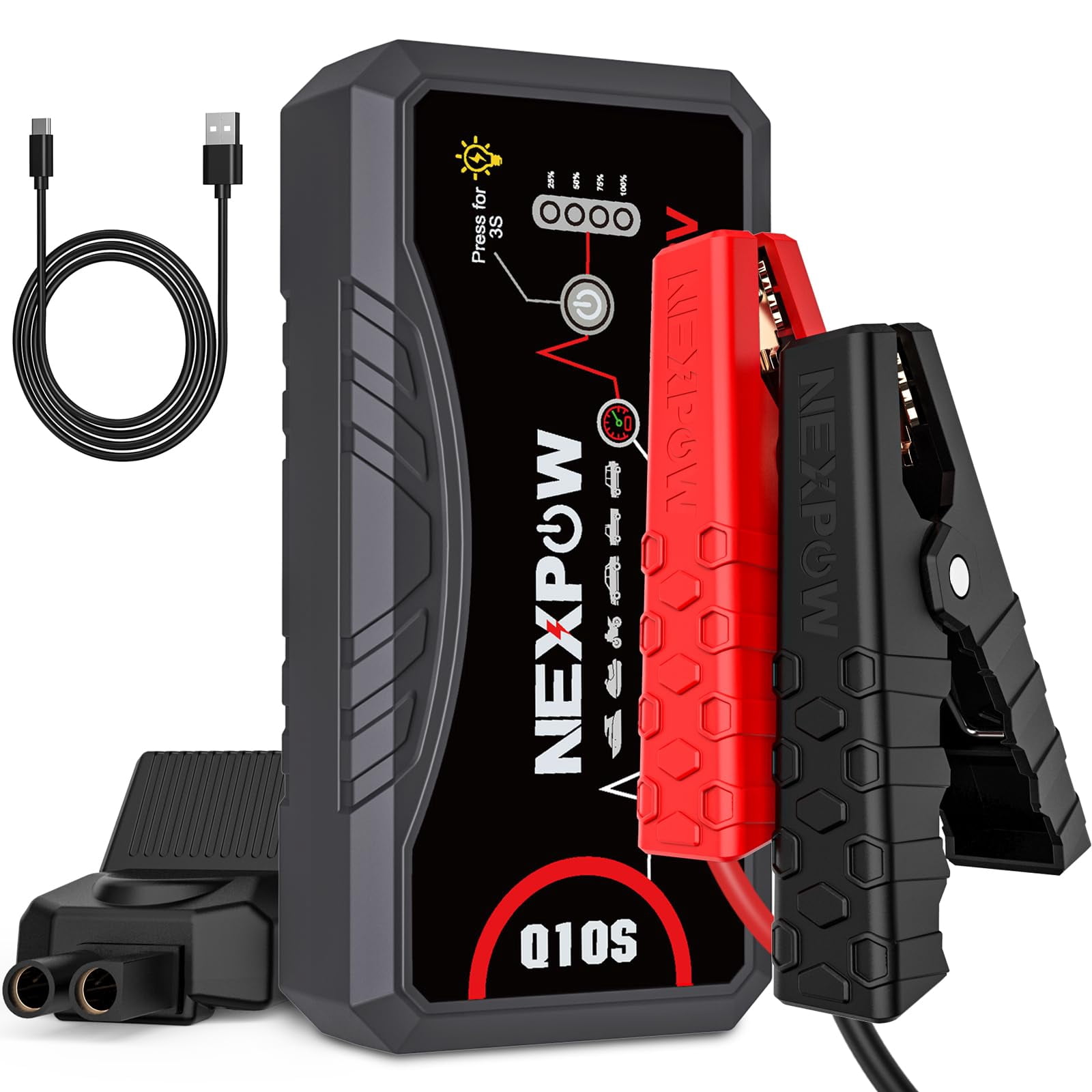 Autowit SuperCap 2 800A Portable Jump Starter, No Pre-charging