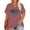 C-Pink, variant on XCHQRTI Women Leopard Heart T-Shirt Plus Size Short Sleeve Graphic Shirt Valentine's Day Top