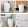 thumbnail image 4 of Cubo de basura de plástico, cesto para basura de baño, sin tapa, 4 of 6