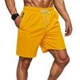 thumbnail image 5 of OHGOD Mens Cargo Shorts Big and Tall, Mechanic Shorts for Men, Light Weight Cargo Shorts for Men, 1 * Man Shorts - Yellow - XL, 5 of 8