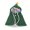 Green, variant on Halloween Vampire Pet Cape Costume for Small Dogs And Cats No Battery Featherless Party Decorating Accessories (Red,L)