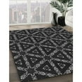 thumbnail image 2 of Ahgly Company Indoor Rectangle Patterned Night Black Area Rugs, 8' x 12', 2 of 6