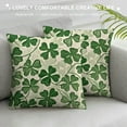 thumbnail image 3 of PHYHOO St Patricks Day Pillow Covers St Patricks Day Decorations for Home Lucky St Patricks Day Decorative Throw Pillows Farmhouse St Patricks Day Decor, 3 of 5