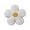 White, variant on Flower Shaped Throw Pillow Soft Lint Five Petal Cushion For Couch Sofa Bed Floor Cute Seat Cushion Home Decor Living Room