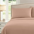 thumbnail image 4 of Sweet Home Collection 1500 Series Bed Sheets - Extra Soft Microfiber Deep Pocket Sheet Set - Taupe, Full, 4 of 6