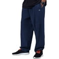 thumbnail image 2 of Champion Men's Big & Tall Jersey Pants, Navy, Size 2X, 2 of 2