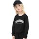 thumbnail image 3 of Gibobby Blusas De Manga Larga Para Niños Sudaderas de tamaño con estampado de para niños y niñas, cuello redondo, manga larga, informal, holgado, Tops(Negro, 4-5 Años), 3 of 5