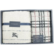 Burberry Nova Check Towel Set Beige Two Gift Package 234371