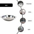 thumbnail image 3 of MasteelfCA 1 Pce Assiette Octogonale en Acier Inoxydable Plat à Homard Illette Récipient Alimentaire, 3 of 7