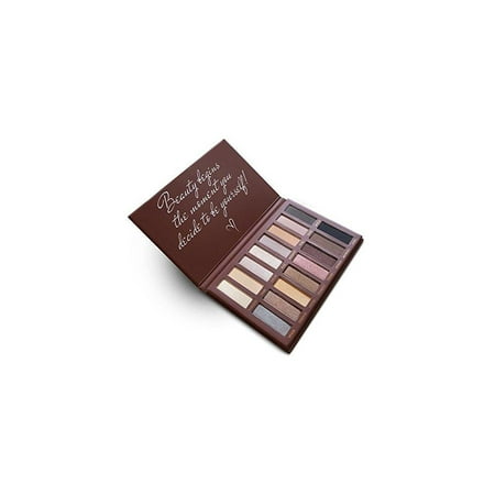 best pro eyeshadow palette makeup - matte + shimmer 16 colors - highly pigmented - professional nudes warm natural bronze neutral smoky cosmetic eye shadows - lamora au (The Best Neutral Eyeshadow Palette)