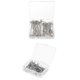 thumbnail image 1 of 250X Metal 51mm T Pines para Moder Pelucas de Macramé Artesanía de, 1 of 9