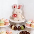 thumbnail image 6 of TanSiDing Easter Bunny Plush Toy Soft Stuffed Animal Spring Decor Gift for Adults Holiday Celebration Home Party Decoration 40cm, 6 of 8