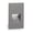 Graphite, variant on Wac Lighting Wl-Led200 Ledme 5" Tall Led Step And Wall Light - Brushed Nickel / Blue Lens