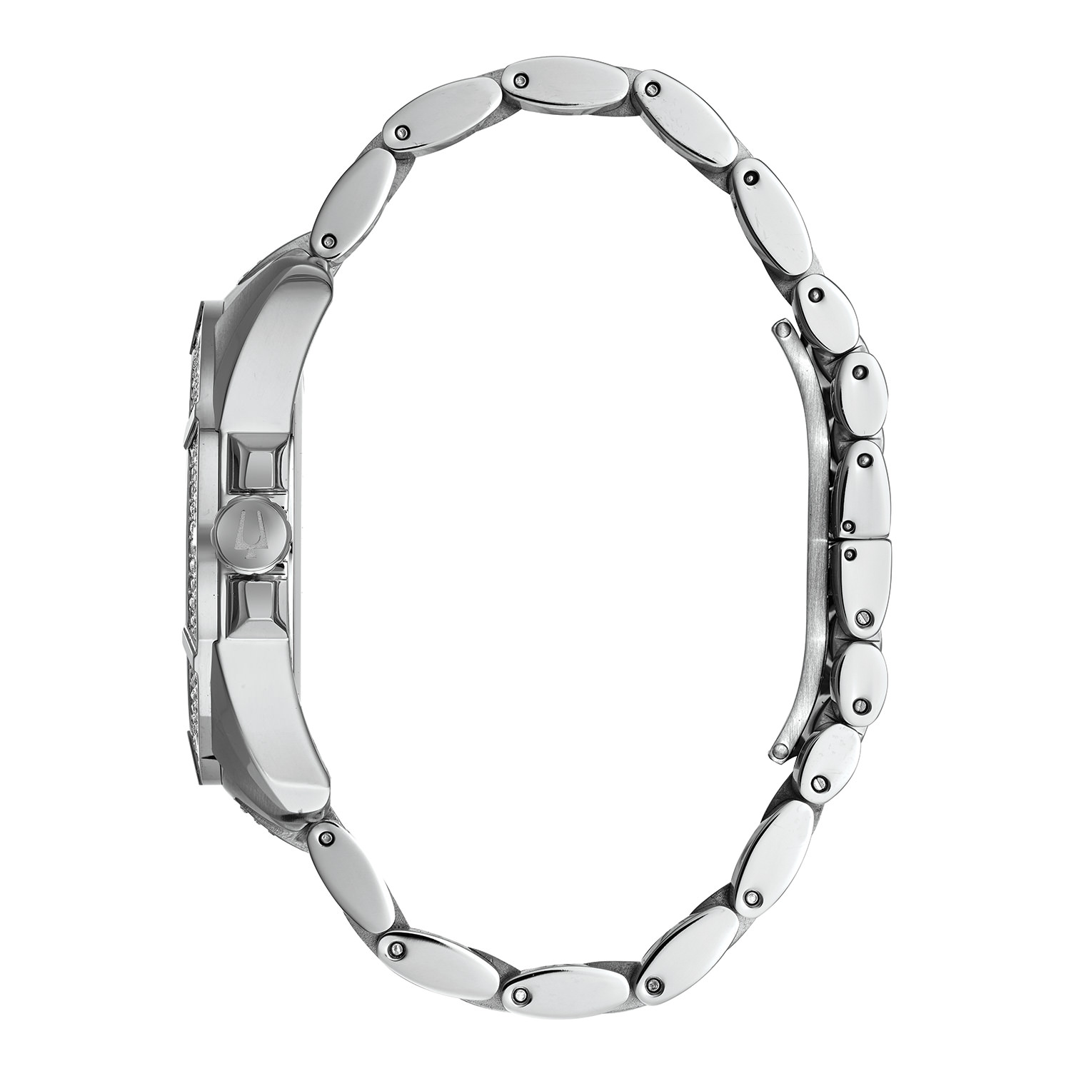 Bulova Men's Stainless Steel Crystal Watch 96C126 - image 3 of 3