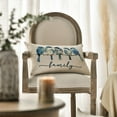 thumbnail image 6 of Sm:)e Home Sweet Home Bluebird Family Watercolor Throw Pillow Cover, 12 x 20 Inch Blue Cushion Case Decoration for Sofa Couch, 6 of 7