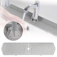thumbnail image 1 of Ultra-Grip Silicone Faucet Drainer Mat - Waterproof Countertop Protector with Advanced Drainage System for Kitchen & Bathroom Sinks - Easy Clean, Durable, and Heat-Resistant Home Accessory, 1 of 5