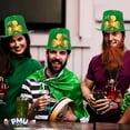 thumbnail image 6 of PMU St. Patrick's Day Headwear Decorations and Party Supplies - Plastic Top Hat with Shamrock - Irish Costume, Party Accessory (1/pkg) Pkg/1, 6 of 6