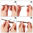 thumbnail image 4 of 3 pcs Dual End Lip Brush Retractable Lipstick Makeup Brush Tool Applicators, 4 of 5