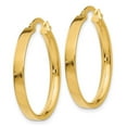 thumbnail image 2 of Primal Gold 14 Karat Yellow Gold Hoop Earrings, 2 of 4